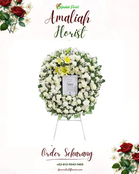 Krans Bunga Duka Wergonayan